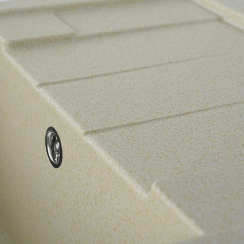 Гранитная мойка для кухни VALESO INTENSO 6550 матовая Песок - Фото № 9