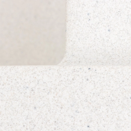 VALESO CASCADA 7050 Granite Kitchen Sink, Matte White with dots - Фото № 4