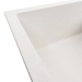 VALESO CASCADA 7050 Granite Kitchen Sink, Matte White with dots - Фото № 1