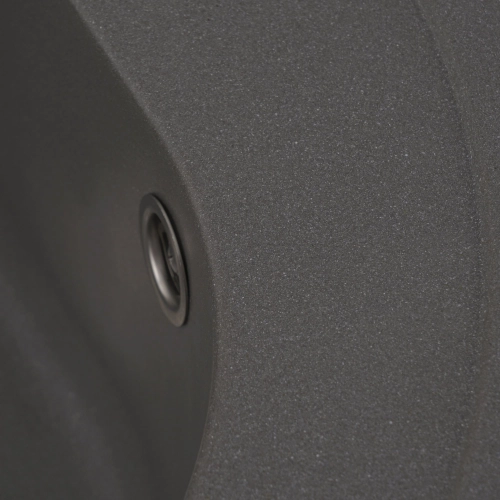 Гранитная мойка для кухни VALESO LUNA 510 матовая Серый муссон - Фото № 14