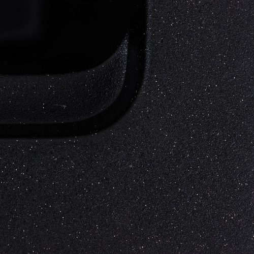 VALESO NIKA 7545 Granite Kitchen Sink, Matte Metallic Black - Фото № 5