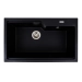VALESO NIKA 7545 Granite Kitchen Sink, Matte Metallic Black - Фото №1