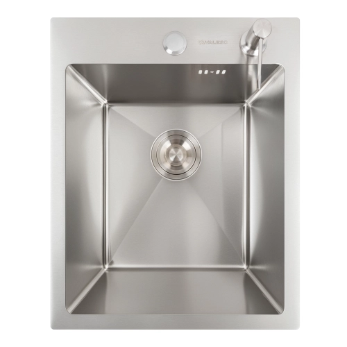 Кухонная мойка нержавейка 40*50 VALESO Handmade (сифон круглый 3,0/0,8)