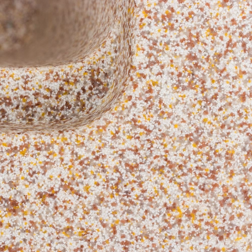 Гранитная мойка для кухни VALESO NIKA 7545 матовая Карамель - Фото № 5