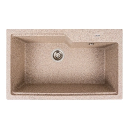 Гранитная мойка для кухни VALESO NIKA 7545 матовая Карамель