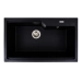 VALESO NIKA 7545 Granite Kitchen Sink, Matte Black - Фото №1