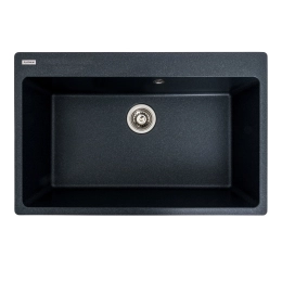 Гранитная мойка для кухни VALESO 7850 Bogema матовая (антрацит)