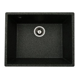 Гранитная мойка для кухни VALESO OASIS 5444 матовая Графит
