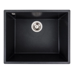 Гранитная мойка для кухни VALESO OASIS 5444 матовая Карбон