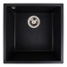 Гранитная мойка для кухни VALESO 4040 RUBA матовый карбон - Фото №1