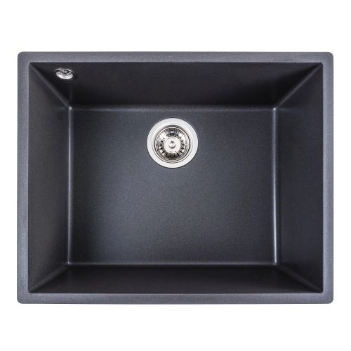 Гранитная мойка для кухни VALESO OASIS 5444 матовая Морион