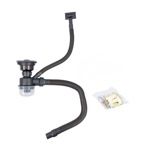 Кухонная мойка PVD черная 44*44 VALESO Handmade монтаж под столешницу (3.0/0.8) - Фото № 5