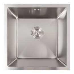 Кухонная мойка нержавейка 44*44 VALESO Handmade монтаж под столешницу (3.0/0.8)