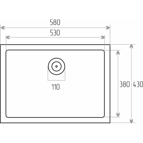 Кухонная мойка PVD черная 58*43 VALESO Handmade монтаж под столешницу (3.0/0.8) - Фото № 5