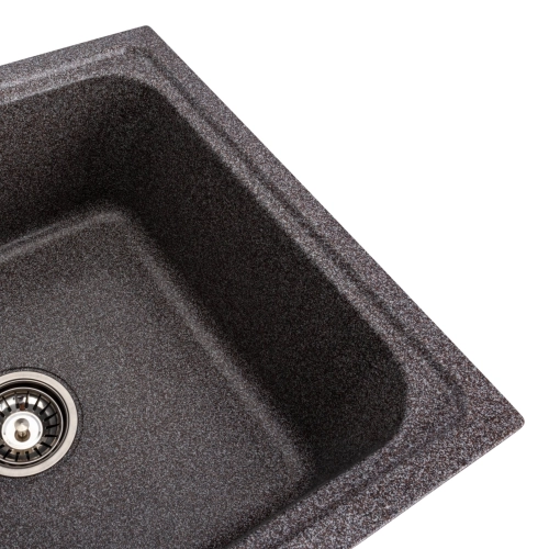 Гранитная мойка для кухни VALESO EQUATORIA 7950 матовая Микс - Фото № 6