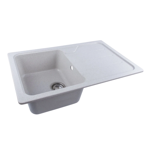 Гранитная мойка для кухни VALESO VERONA 7850 матовая Топаз - Фото № 1