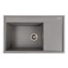 VALESO AZURIT 7950 Granite Kitchen Sink, Matte Grey Monsoon - Фото №1