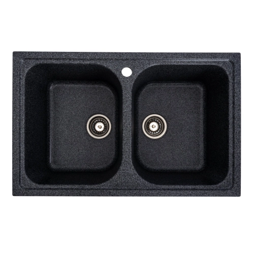 Гранитная мойка для кухни VALESO EQUATORIA 7950 матовая Графит