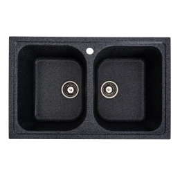 Гранитная мойка для кухни VALESO EQUATORIA 7950 матовая Графит