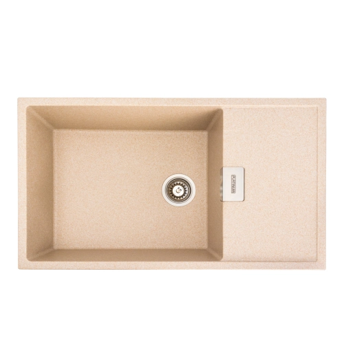 VALESO DIAMOND 8650 Granite Kitchen Sink, Matte Safari