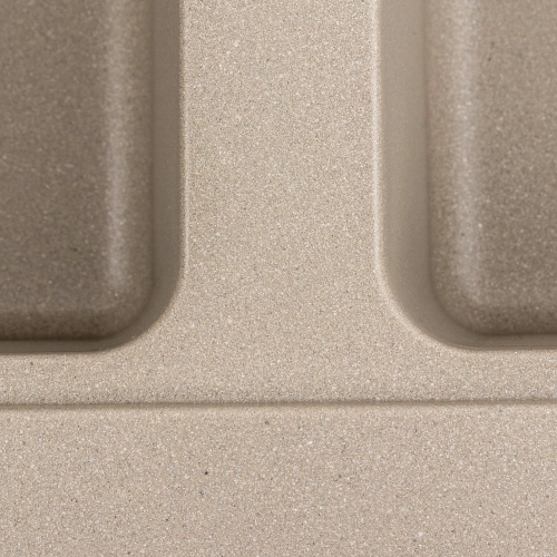 Гранитная мойка для кухни VALESO 7850 HARMONY матовый Титан - Фото № 4