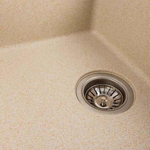 Гранитная мойка для кухни VALESO ZIRKONE 6250 матовая Песок - Фото № 5