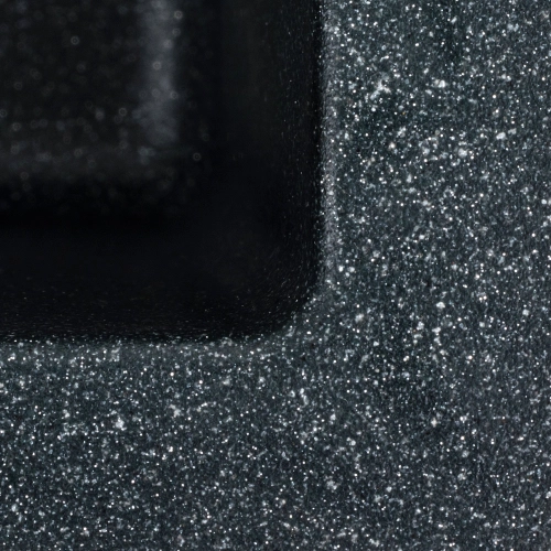 Гранитная мойка для кухни VALESO RUBA 4040 матовая Антрацит - Фото № 19