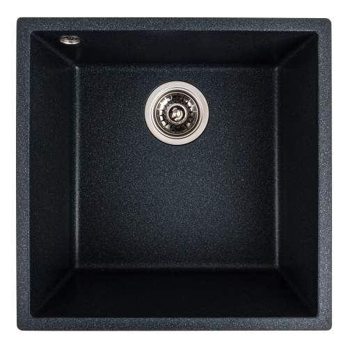 Гранитная мойка для кухни VALESO RUBA 4040 матовая Антрацит