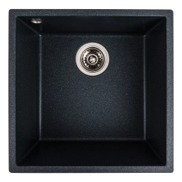 Гранитная мойка для кухни VALESO RUBA 4040 матовая Антрацит