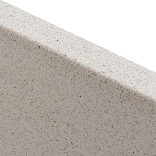 Гранитная мойка для кухни VALESO RUBA 4040 матовая Белая в точку - Фото № 16