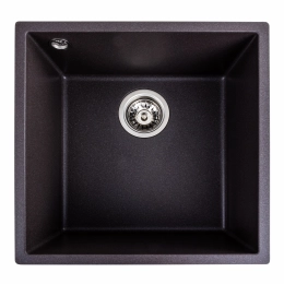 Гранитная мойка для кухни VALESO 4040 RUBA матовый Гренадин