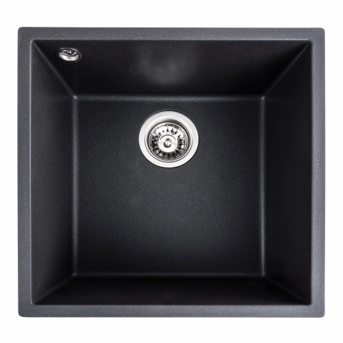 Гранитная мойка для кухни VALESO RUBA 4040 матовая Морион