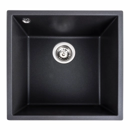 Гранитная мойка для кухни VALESO RUBA 4040 матовая Морион