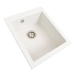 VALESO SOKIL 4150 Granite Kitchen Sink, Matte Snow White - Фото № 1
