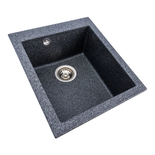 Гранитная мойка для кухни VALESO SOKIL 4150 матовая Графит - Фото № 1