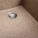 Гранитная мойка для кухни VALESO 4150 SOKIL матовая (карамель) - Фото № 15