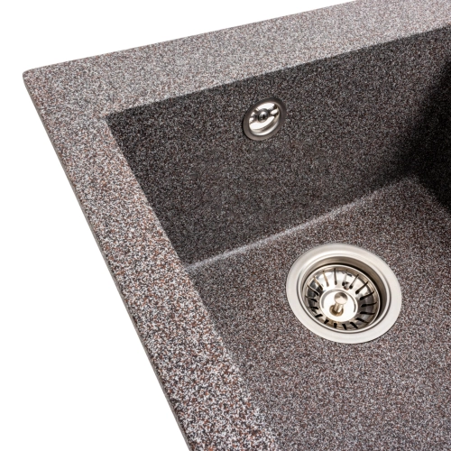 VALESO SOKIL 4150 Granite Kitchen Sink, Matte Mix - Фото № 3