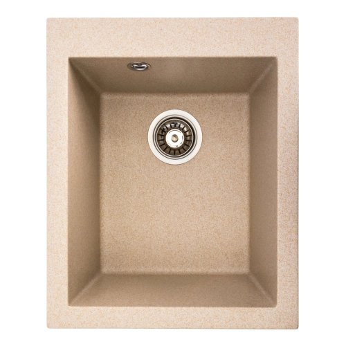 VALESO SOKIL 4150 Granite Kitchen Sink, Matte Safari