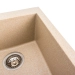 VALESO SOKIL 4150 Granite Kitchen Sink, Matte Safari - Фото № 2