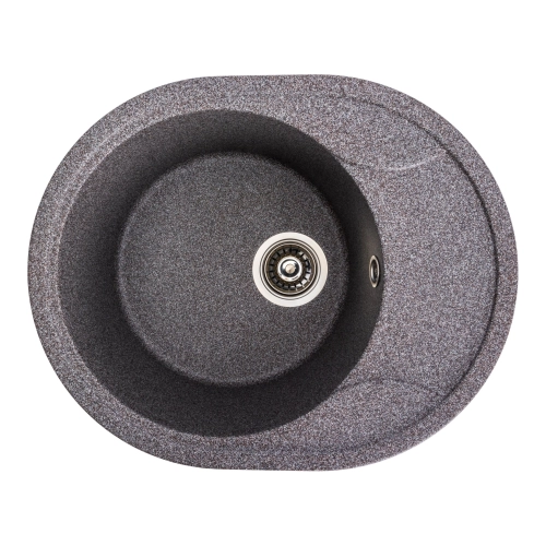 Гранитная мойка для кухни VALESO ONYX 5847 матовая Микс - Фото № 1