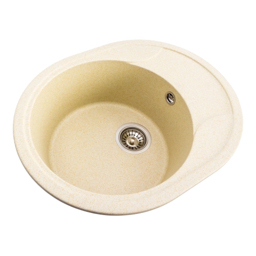 VALESO ONYX 5847 Granite Kitchen Sink, Matte Sand - Фото № 1