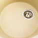 VALESO ONYX 5847 Granite Kitchen Sink, Matte Sand - Фото № 4