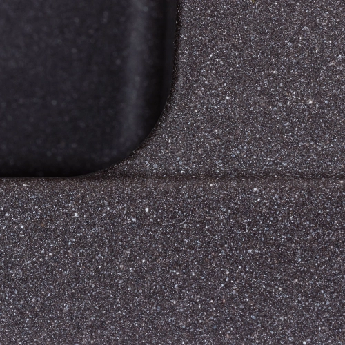 Гранитная мойка для кухни VALESO 6250 ZIRKONE матовый Гренадин - Фото № 3