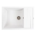 Kitchen sink granite matte 7050 CASCADA VALESO snow-white - Фото №1