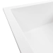 Kitchen sink granite matte 7050 CASCADA VALESO snow-white - Фото № 1