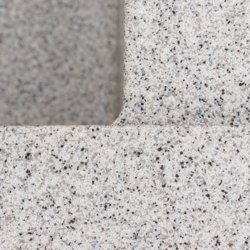 Кухонная мойка гранитная матовая 7050 CASCADA VALESO Серый - Фото № 4