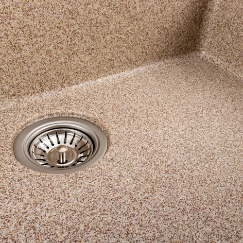 Гранитная мойка для кухни VALESO 7850 Bogema матовая (карамель) - Фото № 2