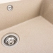 VALESO BOGEMA 7850 Granite Kitchen Sink, Matte Safari - Фото № 2