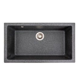 Гранитная мойка для кухни VALESO 7945 Paruana матовая Графит