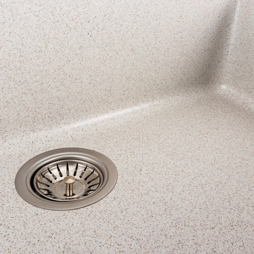 Granite kitchen sink VALESO 7945 Paruana matte Topaz - Фото № 5